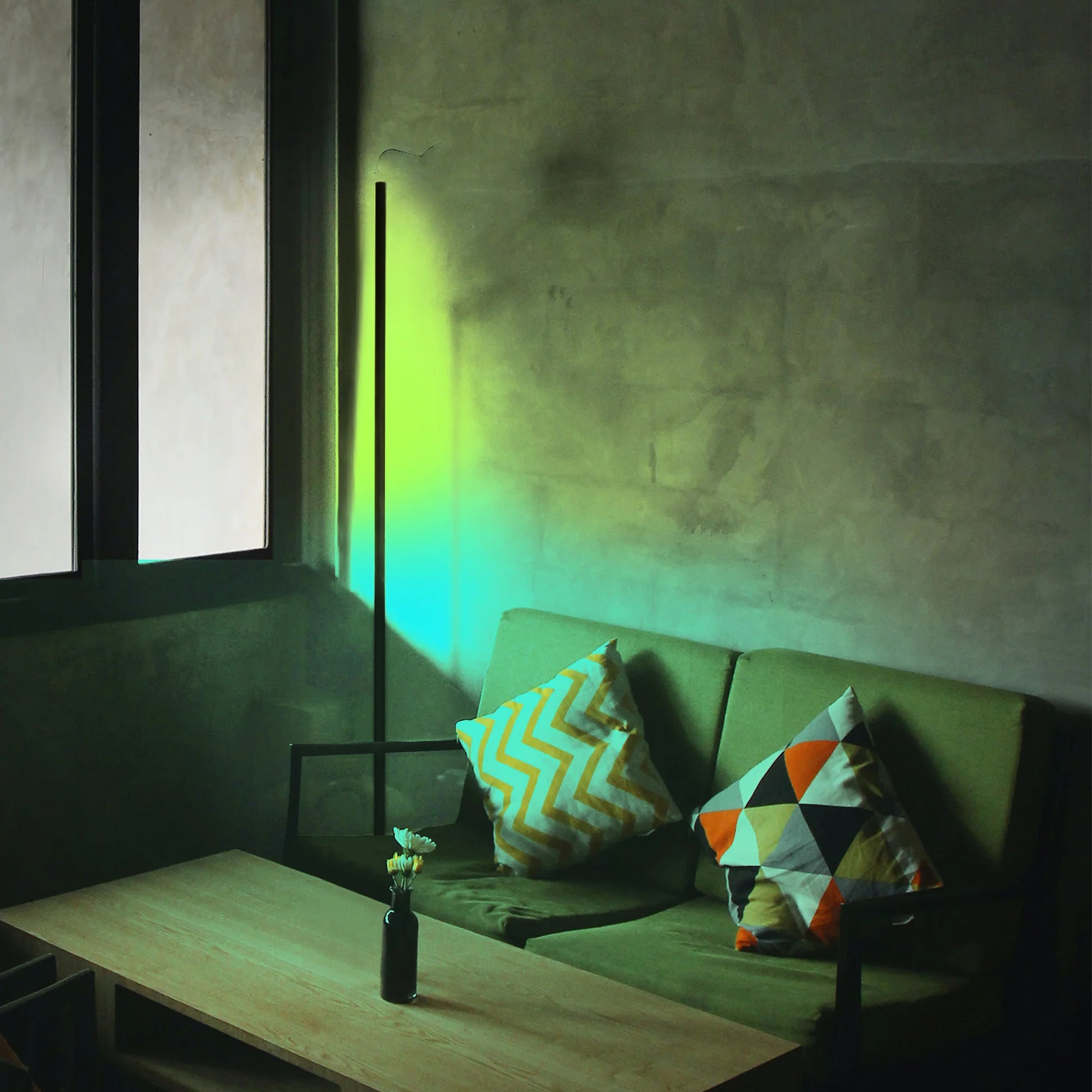 RGB Corner Floor Lamp