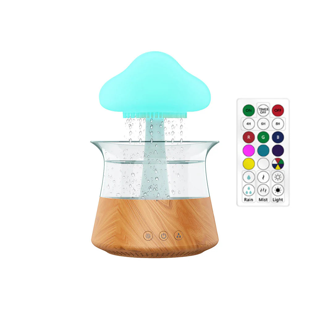  Cloud Rain Diffuser: Humidifier with a Colorful Lamp