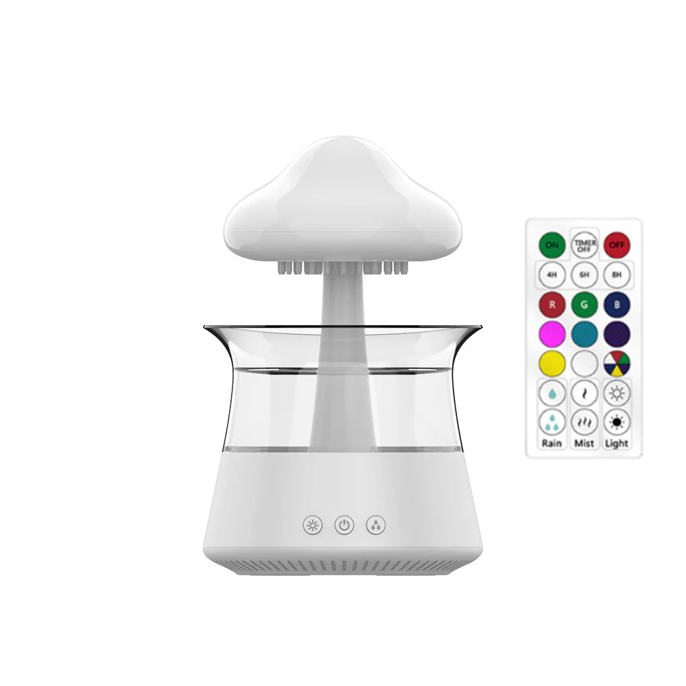  Cloud Rain Diffuser: Humidifier with a Colorful Lamp